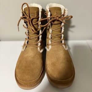 Koolaburra by UGG Advay Tall boots in chestnut suede